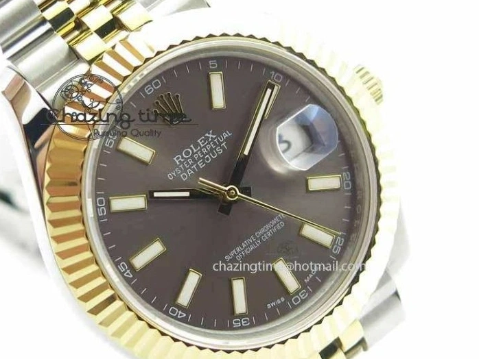 0103 DateJust II 40mm SS YG BP Maker Best Edition Gray Dial On Jubilee Bracelet A QuickDry 3678